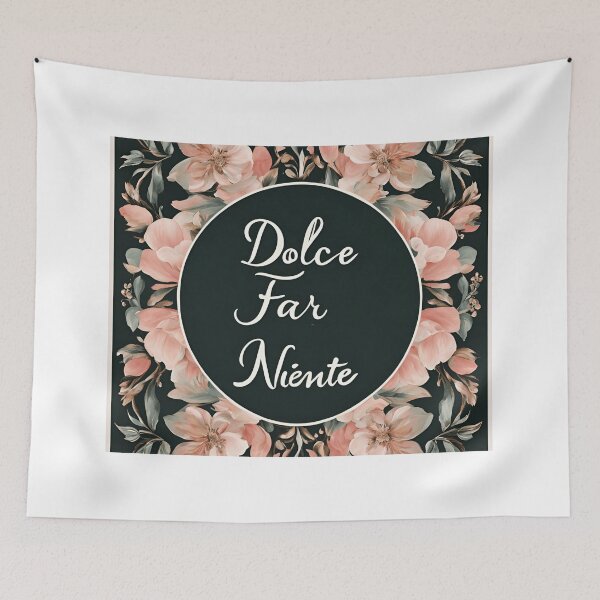 Item preview, Dolce far niente designed and sold by LaughandLaugh.