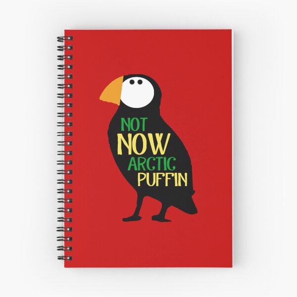 Item preview, Not Now Arctic Puffin designed and sold by TheHappyHeretic.