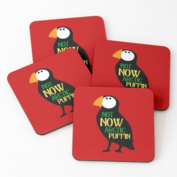 Item preview, Not Now Arctic Puffin designed and sold by TheHappyHeretic.