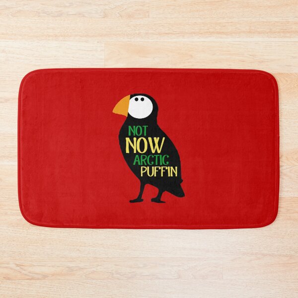Item preview, Not Now Arctic Puffin designed and sold by TheHappyHeretic.