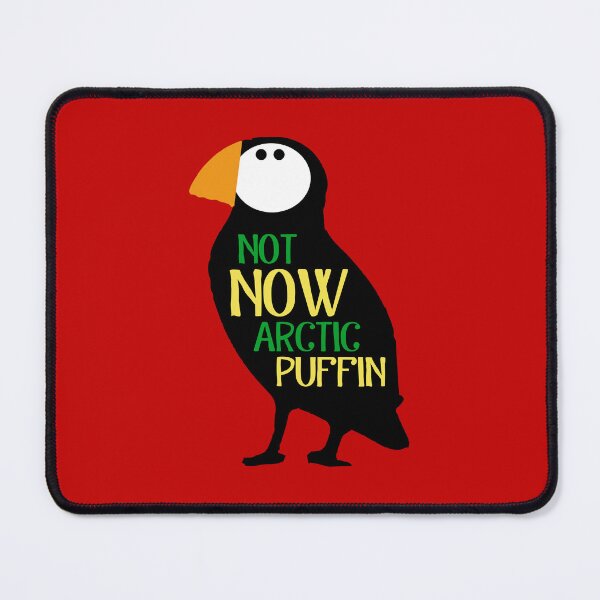 Item preview, Not Now Arctic Puffin designed and sold by TheHappyHeretic.