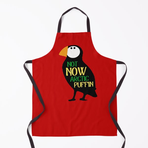 Item preview, Not Now Arctic Puffin designed and sold by TheHappyHeretic.