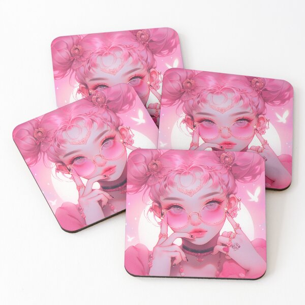 Item preview, Pink Anime Girl - Selection 20 designed and sold by ArtsyChaosArt.
