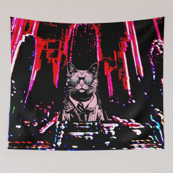 Item preview, kenror red city cat  designed and sold by Arttiiist.