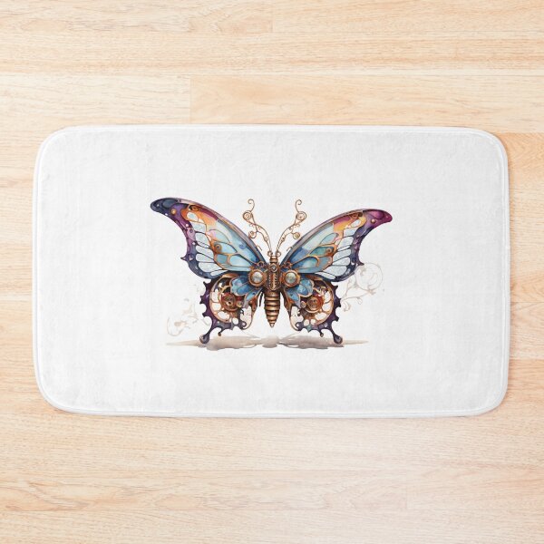 Item preview, A steampunk butterfly as a watercolor designed and sold by Rose Design & Photos.