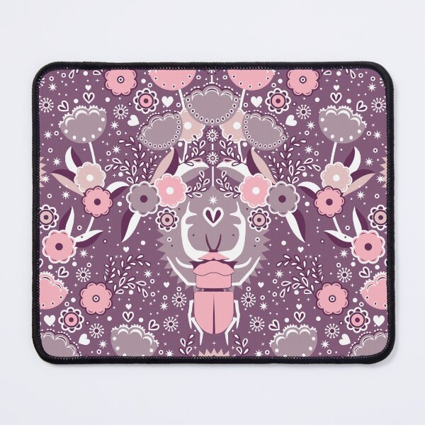 Item preview, Rhinoceros beetle, Lilac background designed and sold by Alex Blud.