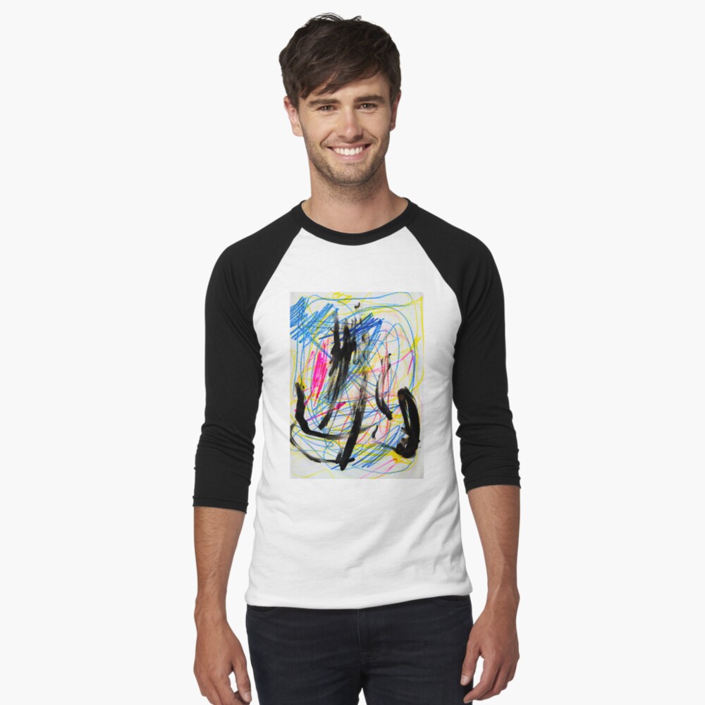 Item preview, Baseball ¾ Sleeve T-Shirt designed and sold by ManzardCafe.