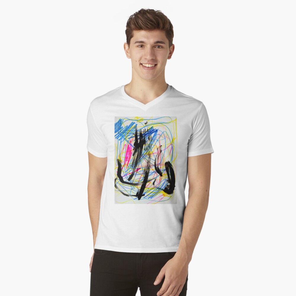 Item preview, V-Neck T-Shirt designed and sold by ManzardCafe.