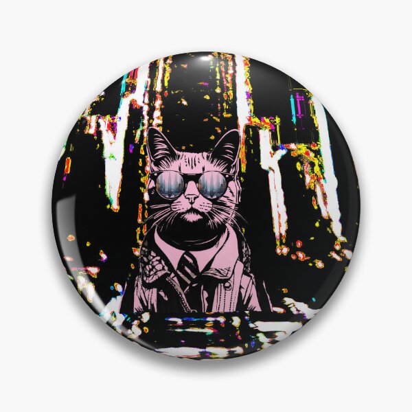 Item preview, kenror yellow city cat  designed and sold by Arttiiist.
