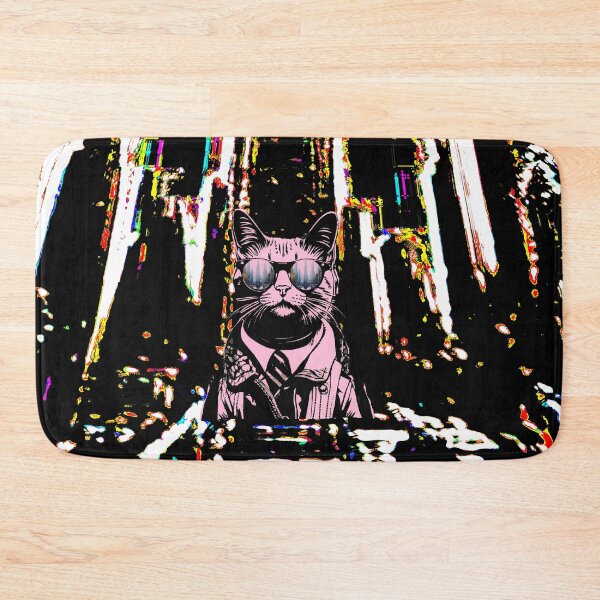 Item preview, kenror yellow city cat  designed and sold by Arttiiist.