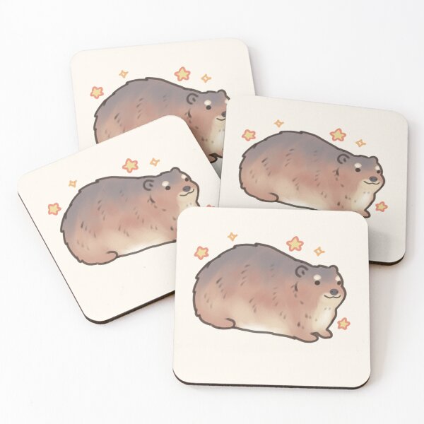 Item preview, Cute hyrax illustration  designed and sold by Artofmayara.
