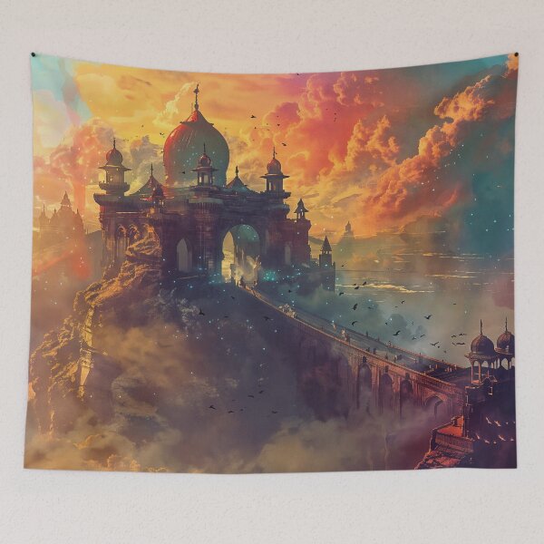 Item preview, Sunset Citadel: The Floating Palace designed and sold by oanaunciuleanu.