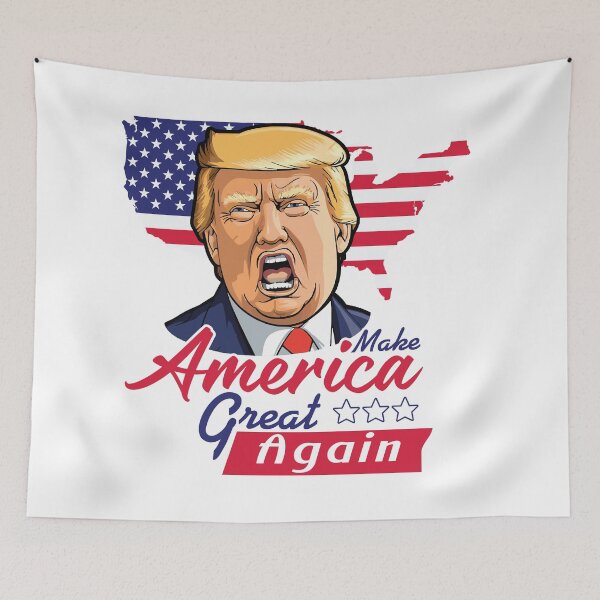 Item preview, Make America Great Again T-shirt, sticker and pin buttons designed and sold by Billium Halder.
