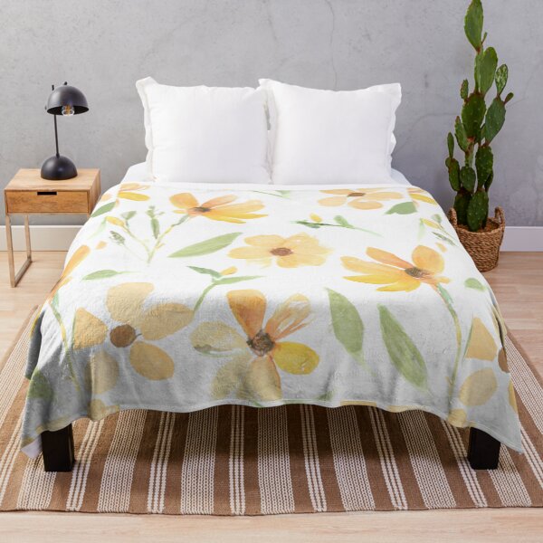 Item preview, Sweet yellow flower watercolor seamless pattern.soft pastel colors water color seamless pattern for beauty products or other designed and sold by bvdesignart.