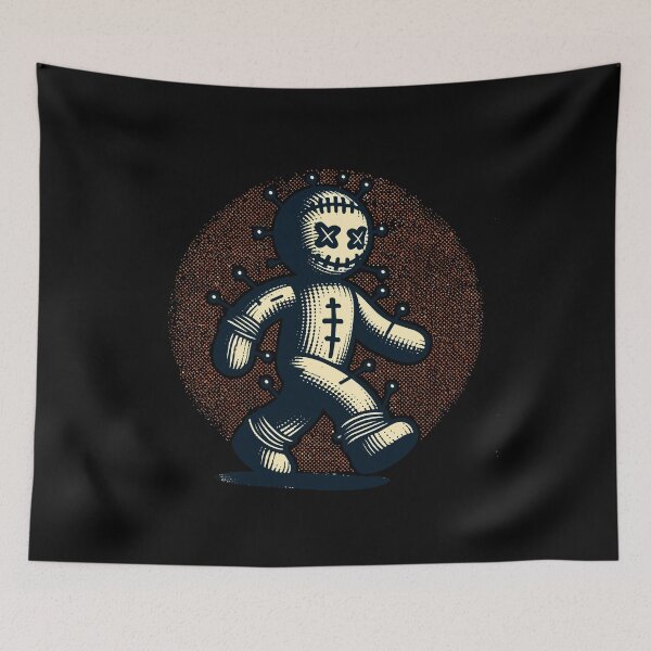 Item preview, Eerie Voodoo Doll Halloween Costume designed and sold by LuminOrb.