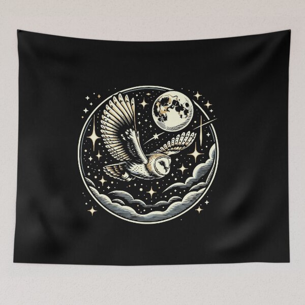 Item preview, Midnight Owl Birds Nature Lover Ornithologist Ornithology designed and sold by Dressed For  Duty.