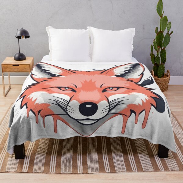 Aperçu de l'œuvre Le chien renard orange rusé créée et vendue par Echolands.