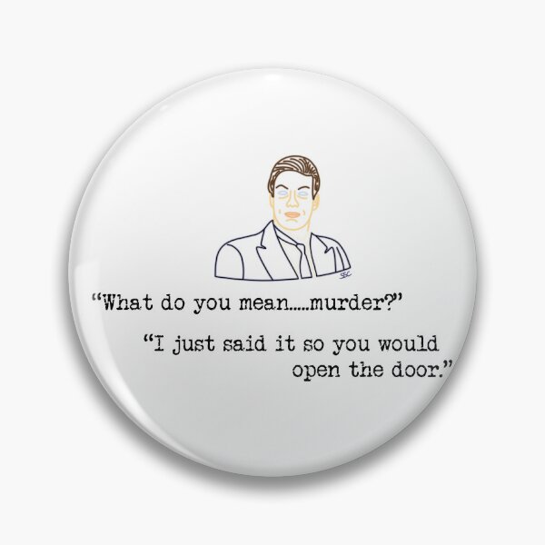 Item preview, Clue Murder Quote designed and sold by SpectreSparkC.