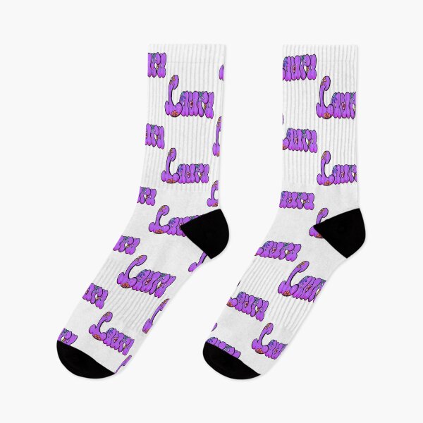 Item preview, Laura popular girls name woman women’s first name in purple calligraphy Laura designed and sold by Artonmytee.