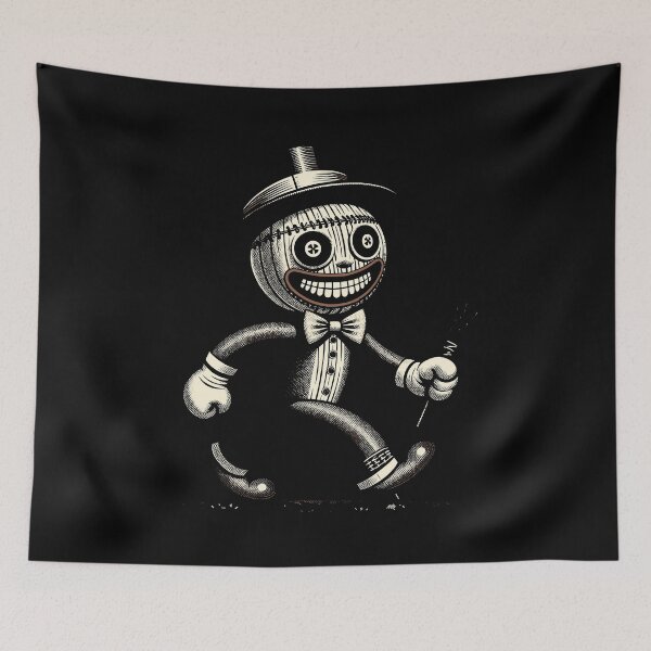 Item preview, Voodoo Doll Scary Disguise Gothic Style designed and sold by LuminOrb.