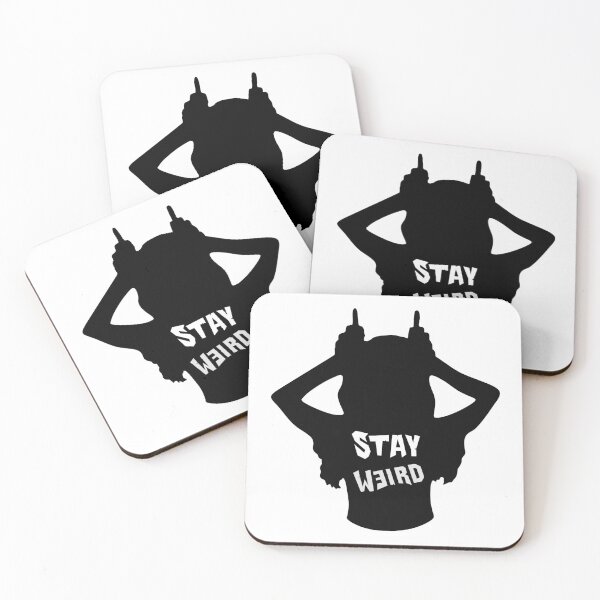 Item preview, Rebellion Silhouette: Stay Weird designed and sold by co-opArt.