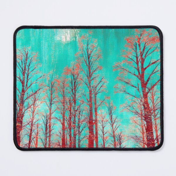 Item preview, Psychedelic forest - pink, green, bright color designed and sold by My-fake-places.