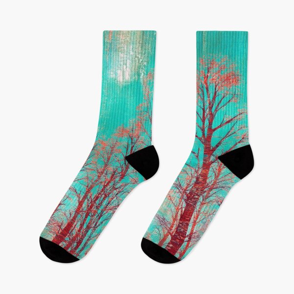 Item preview, Psychedelic forest - pink, green, bright color designed and sold by My-fake-places.