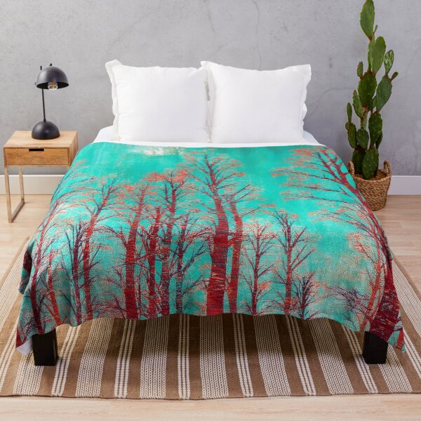 Item preview, Psychedelic forest - pink, green, bright color designed and sold by My-fake-places.