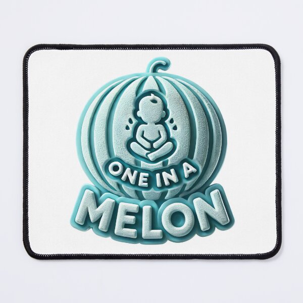 Item preview, One in a Melon Baby Announcement - Adorable Watermelon Themed Baby Announcement designed and sold by StyLeHi.