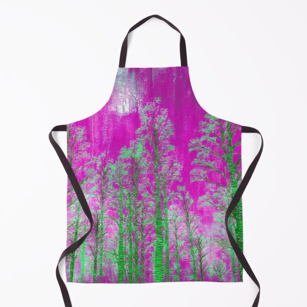 Item preview, Psychedelic forest - pink, green, bright color designed and sold by My-fake-places.