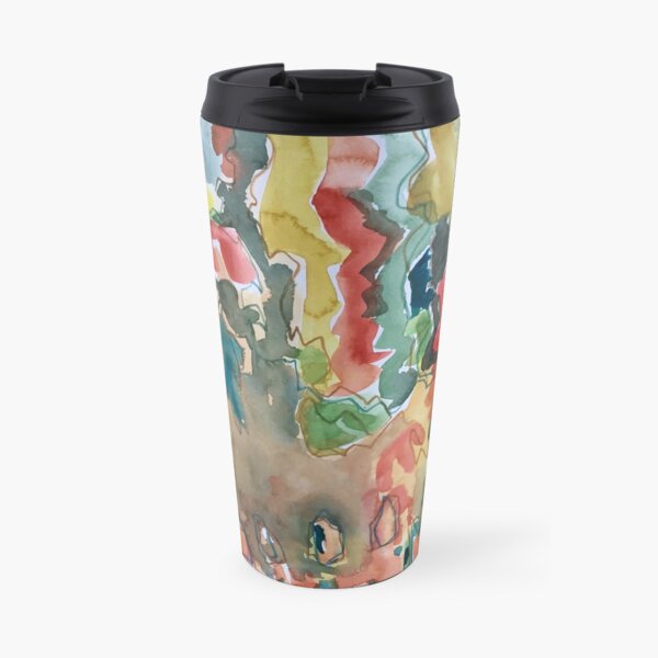 Rose Garden Travel Coffee Mug