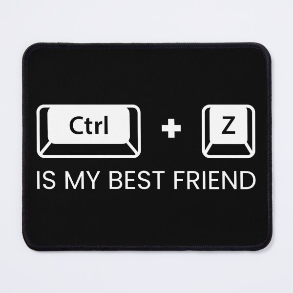 Item preview, Control + Z is my best friend designed and sold by T&C Finesse.