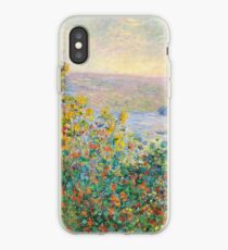 Flower Beds at Vetheuil iPhone Case