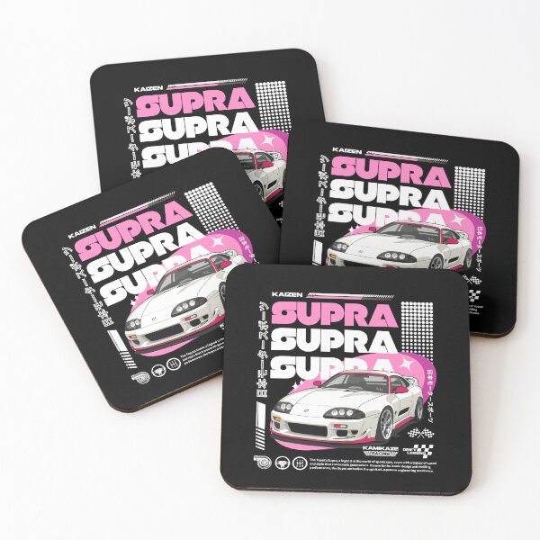 Item preview, Retro Japanese Racing JDM Supra Car designed and sold by SECTOR EIGHT.