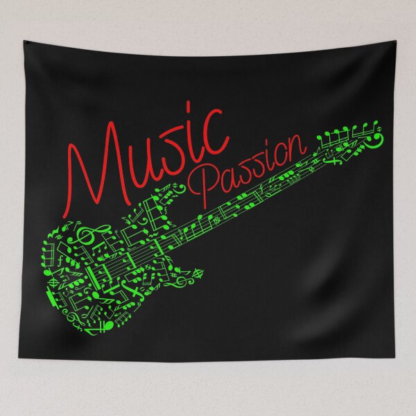 Item preview, Music Passion Guitar designed and sold by Dawidsz79.