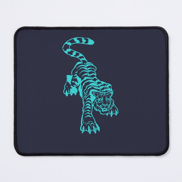 Item preview, Tiger (blue monochrome version) designed and sold by TomiAx.