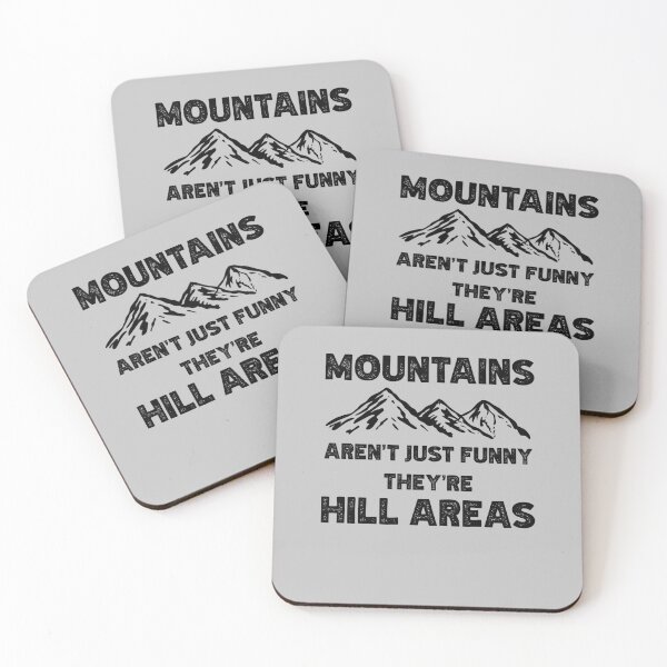 Item preview, Mountains Aren't Just Funny They're Hill Areas designed and sold by VinsendDraconi.