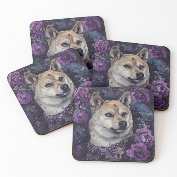 Item preview,  Elegant Painting Shiba Inu designed and sold by Nocturne  Paws.