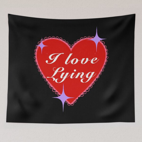 Item preview, I Love Lying  designed and sold by IHateDumplings.