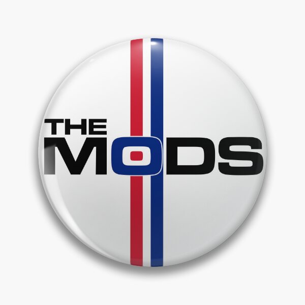Artikelvorschau, Die Mods Target Logo Streifen V1 entworfen und verkauft von RetrospectUK.