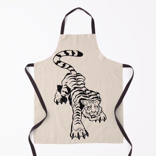 Item preview, Tiger (black monochrome version) designed and sold by TomiAx.