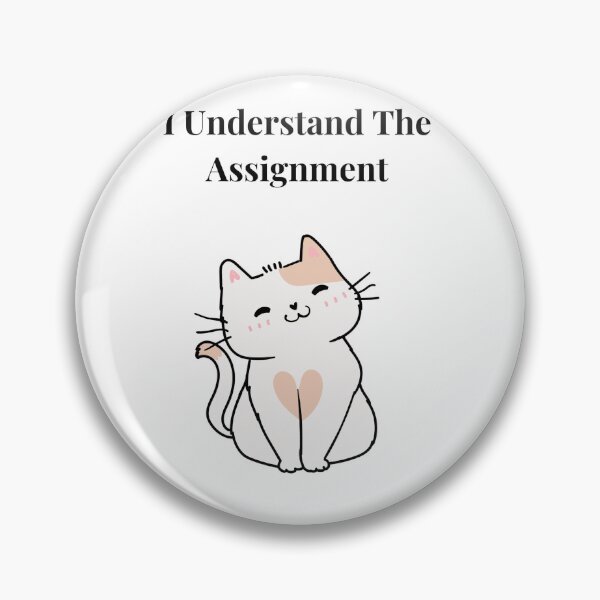 Item preview, I understand the assignment designed and sold by piximom75.