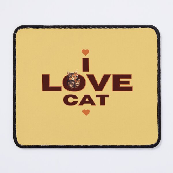 Item preview, I love cat designed and sold by BooWearBer.