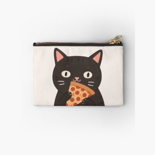 Item preview, Cute chubby funny kitty pizza lover. designed and sold by SaraSumi.