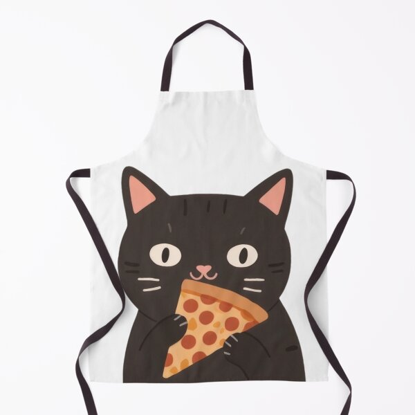 Item preview, Cute chubby funny kitty pizza lover. designed and sold by SaraSumi.