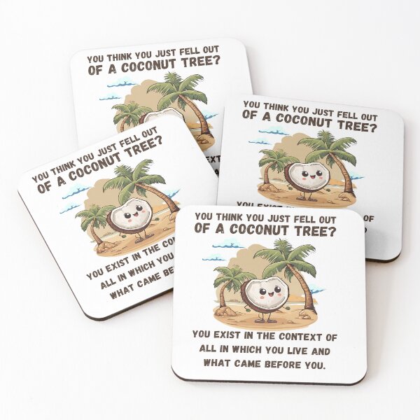 Item preview, You Think You Just Fell Out Of A Coconut Tree? Kamala Harris 2024 designed and sold by gillys.