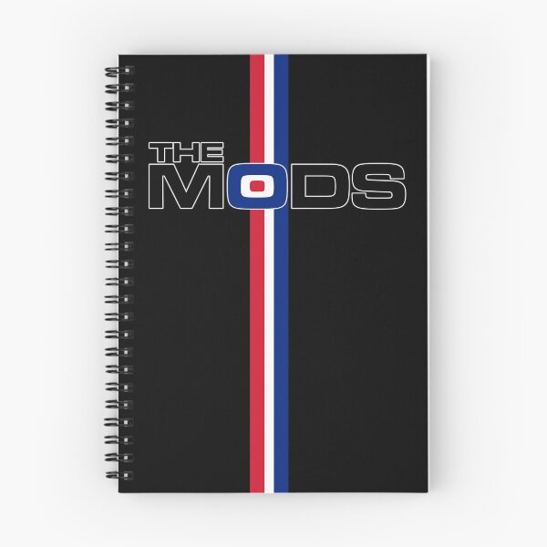 Item preview, The Mods Target Logo Stripes V2 designed and sold by RetrospectUK.