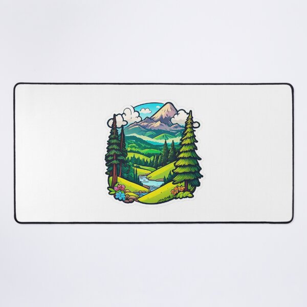 Item preview, Forest Mountain Horizon designed and sold by alllyxispace.