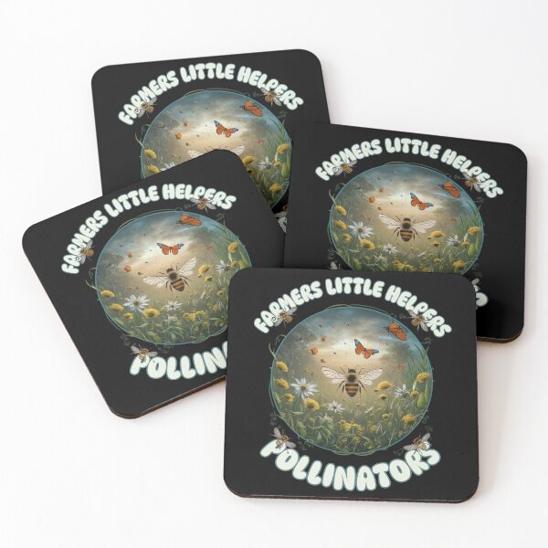 Item preview, FARMERS LITTLE HELPERS THE POLLINATORS cool farming gardening design designed and sold by Jt41.