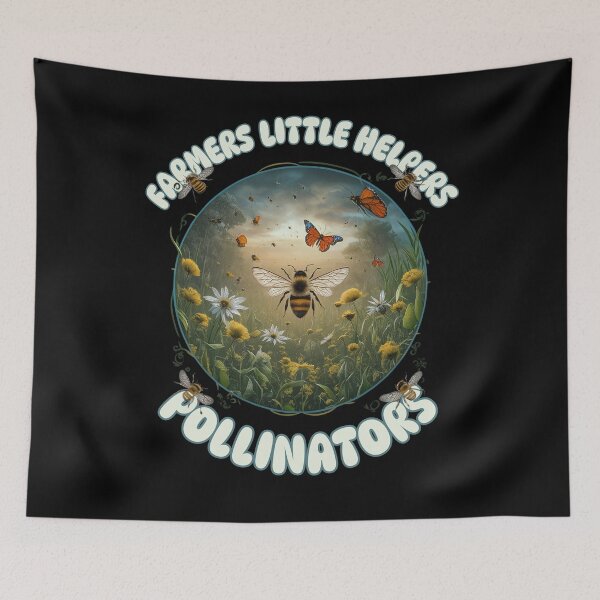 Item preview, FARMERS LITTLE HELPERS THE POLLINATORS cool farming gardening design designed and sold by Jt41.